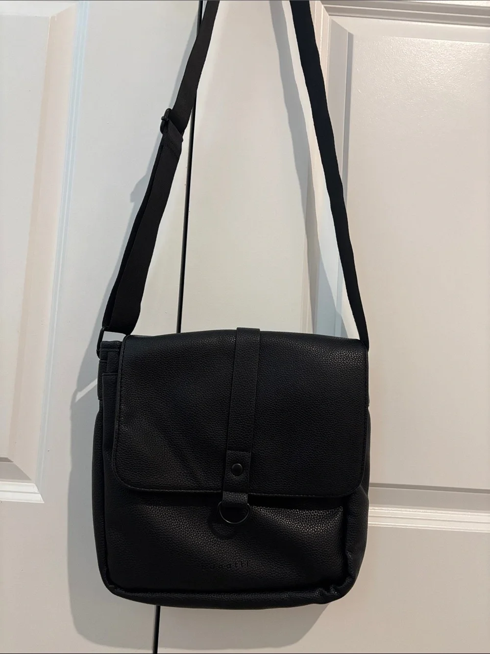 Men’s Bugatti black crossbody bag